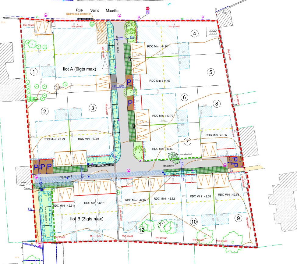 Plan Quartier Saint-Maurille